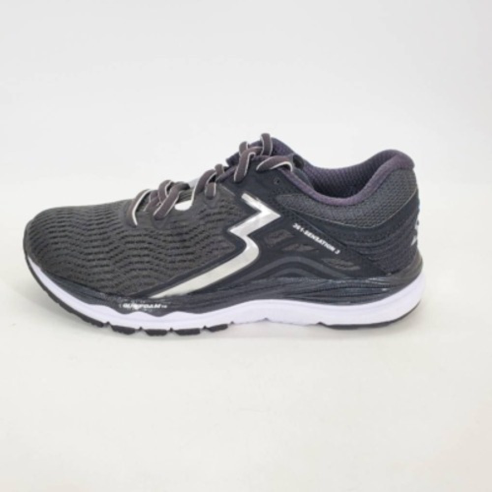 361 Degrees Shoes Womens Sensation 3 Running Black Y852-0903 Lace Up Mesh 5 New